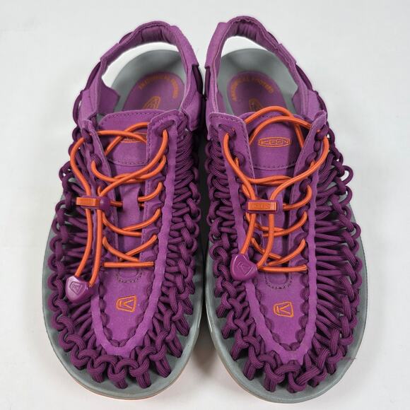 Keen Uneek Bungee Womens Size 8.5 Sandals Pink Hiking Fisherman Outdoor Sandals - Picture 2 of 9